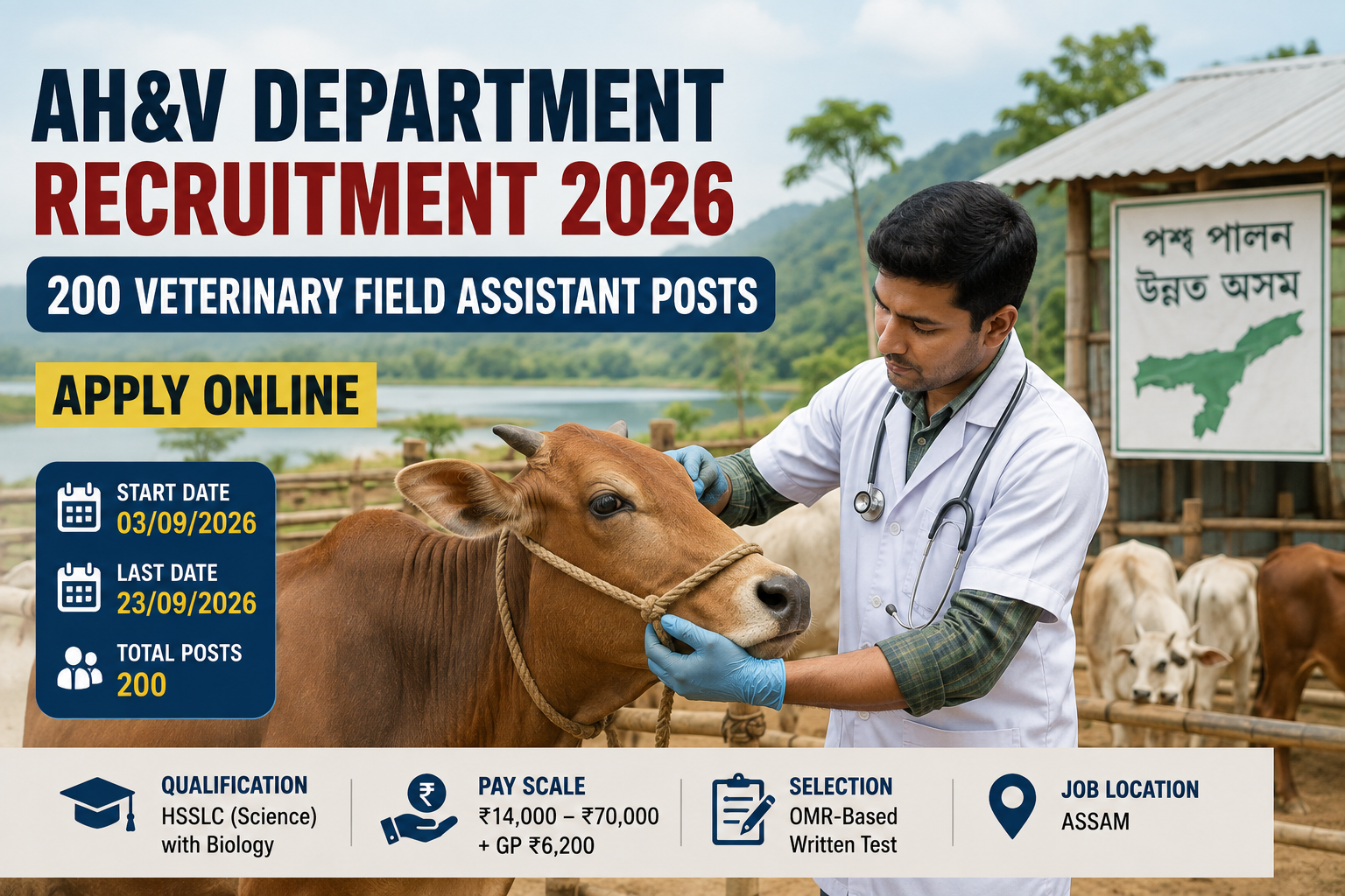 AH&V Department Recruitment 2026