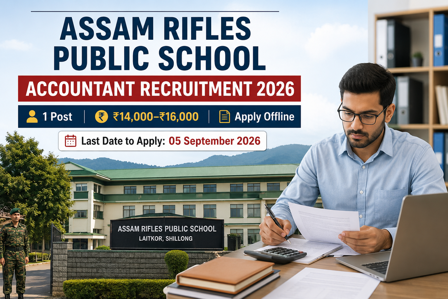 Assam Rifles Public School Accountant Recruitment 2026