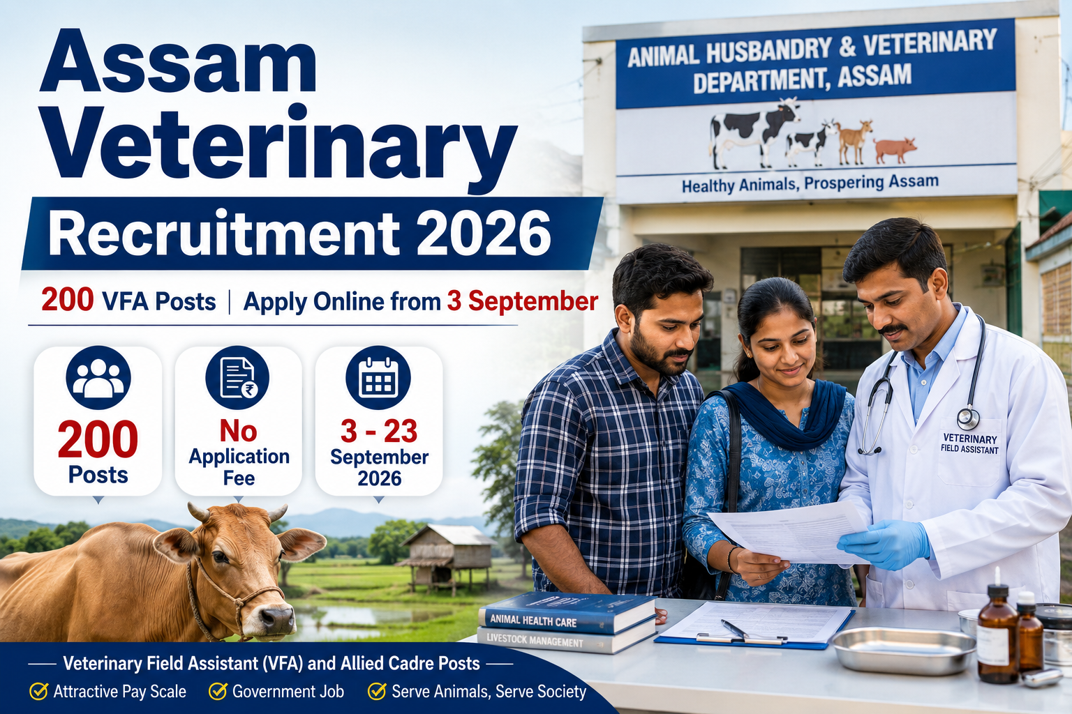 Assam Veterinary Recruitment 2026