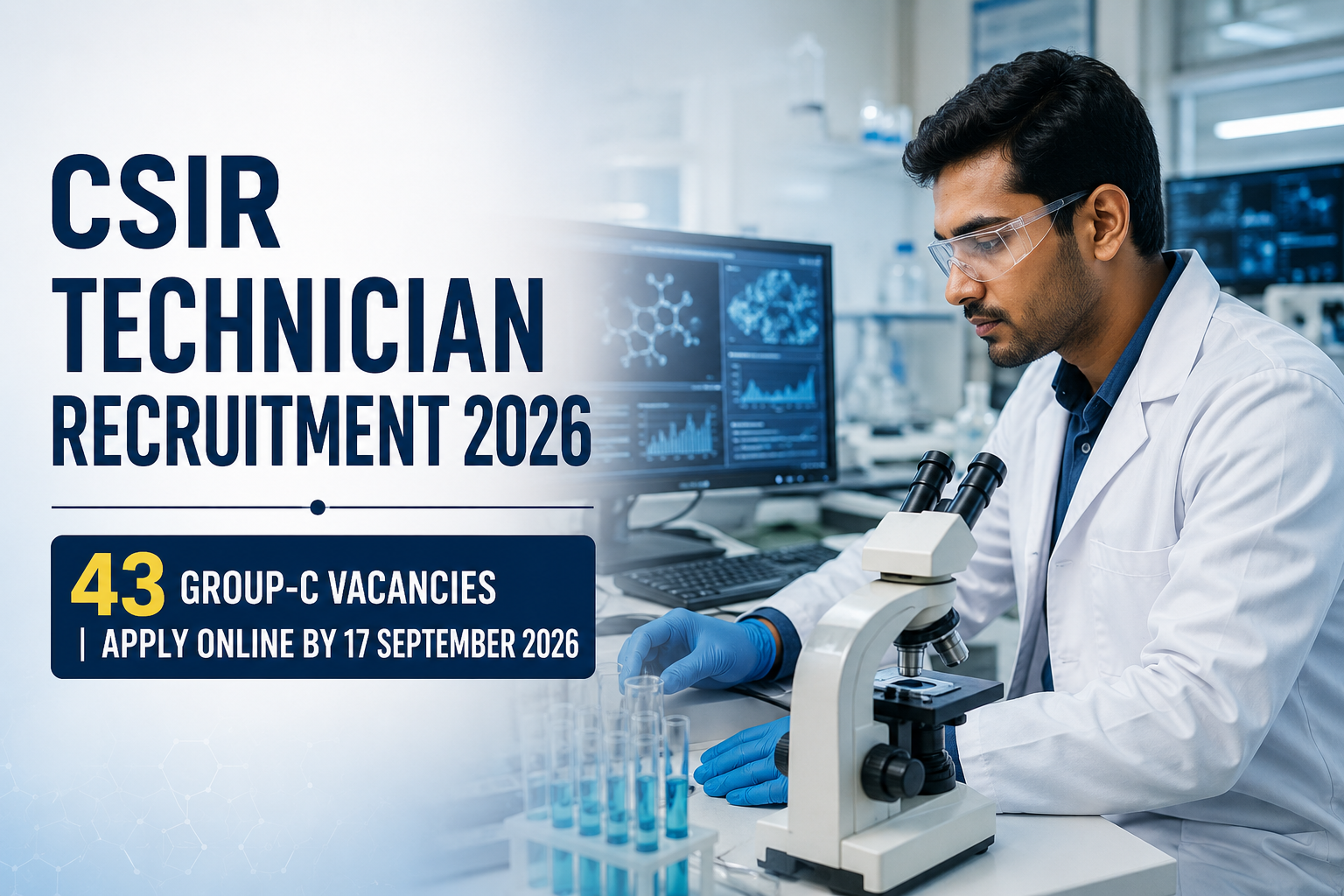 CSIR Technician Recruitment 2026