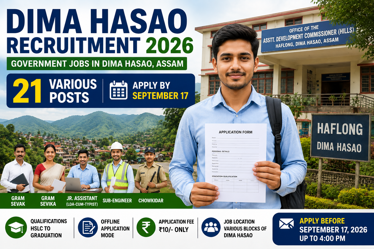 Dima Hasao Recruitment 2026