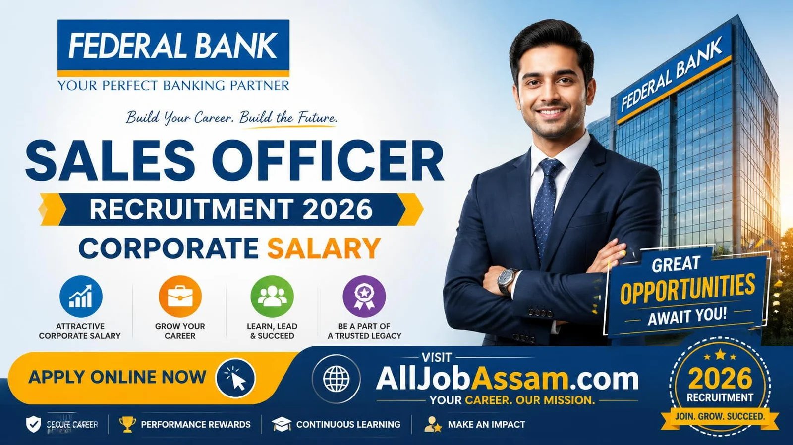 Federal Bank Sales Officer Recruitment 2026