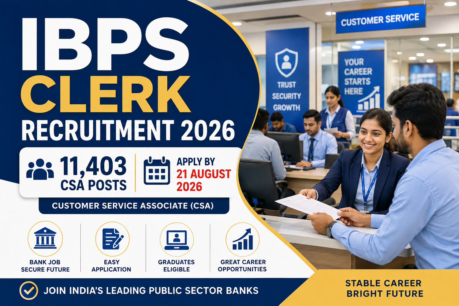 IBPS Clerk Recruitment 2026