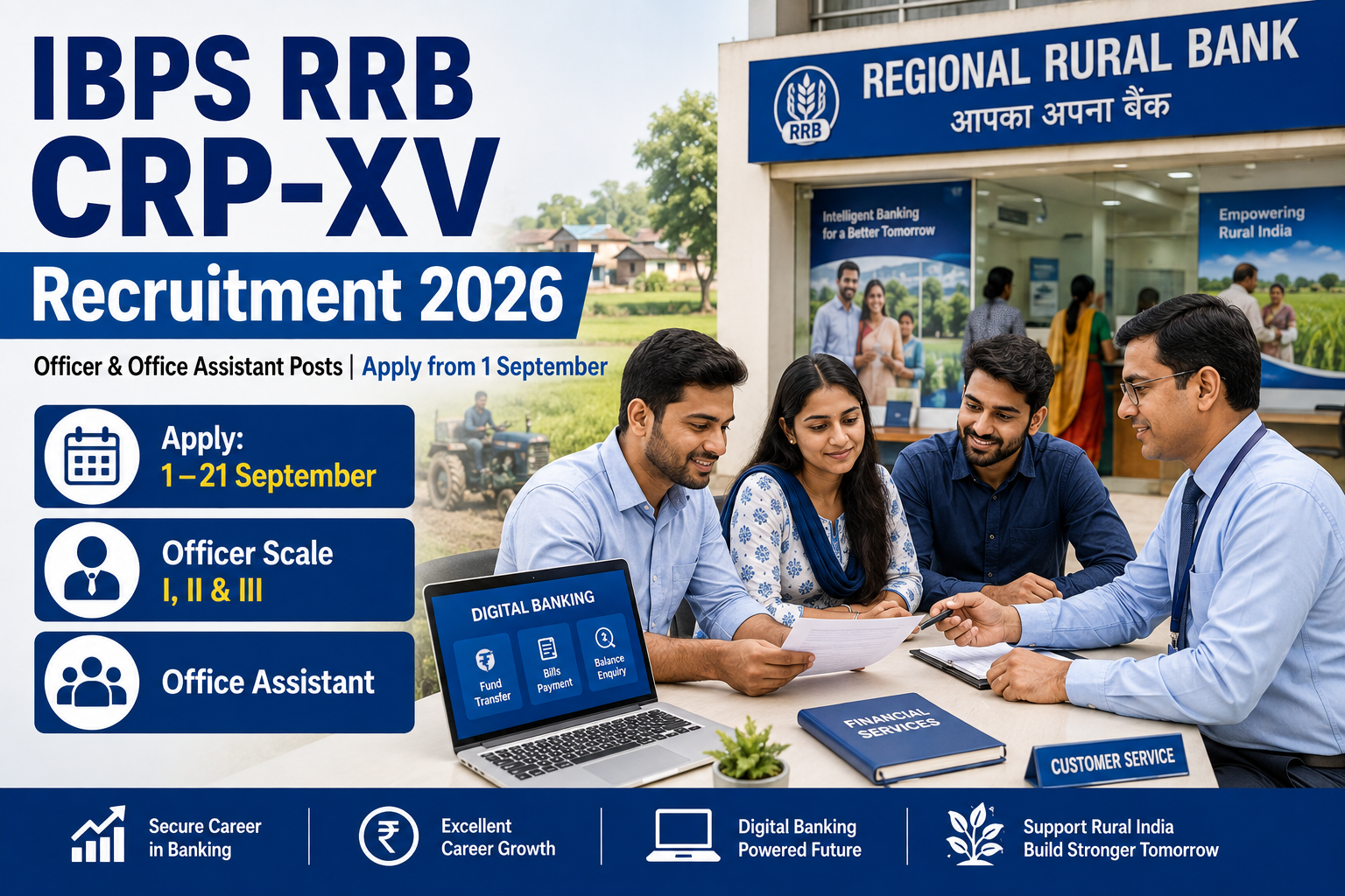 IBPS RRB CRP-XV Recruitment 2026