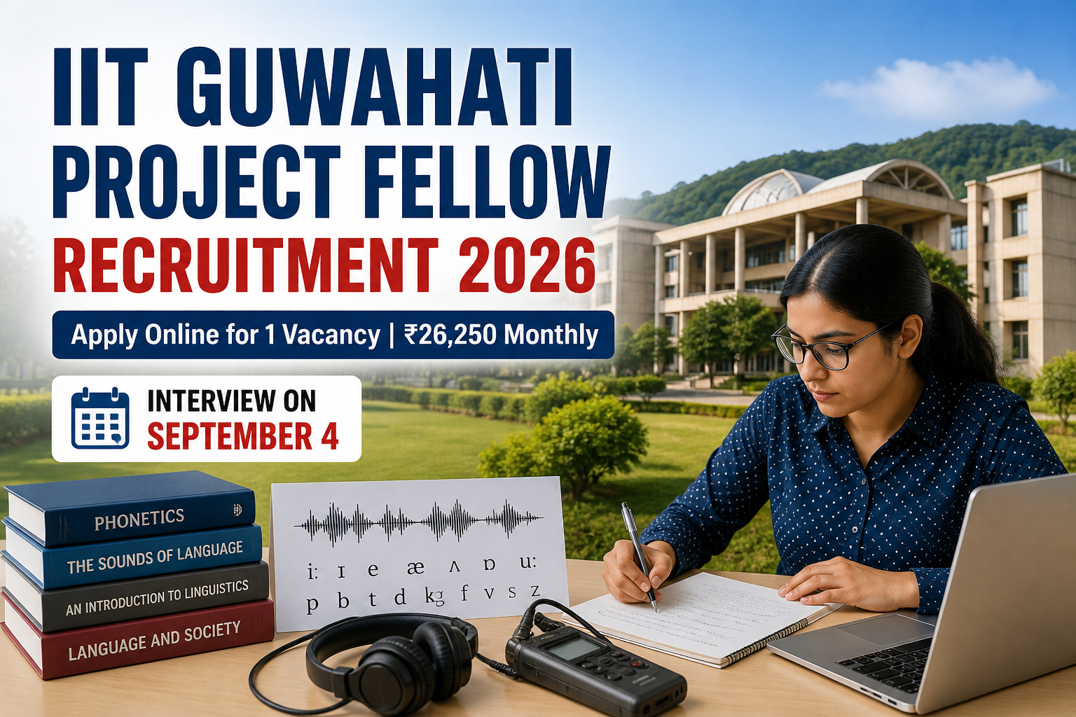 IIT Guwahati Project Fellow Recruitment 2026
