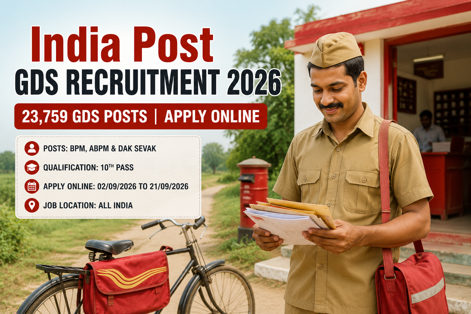 India Post GDS Recruitment 2026