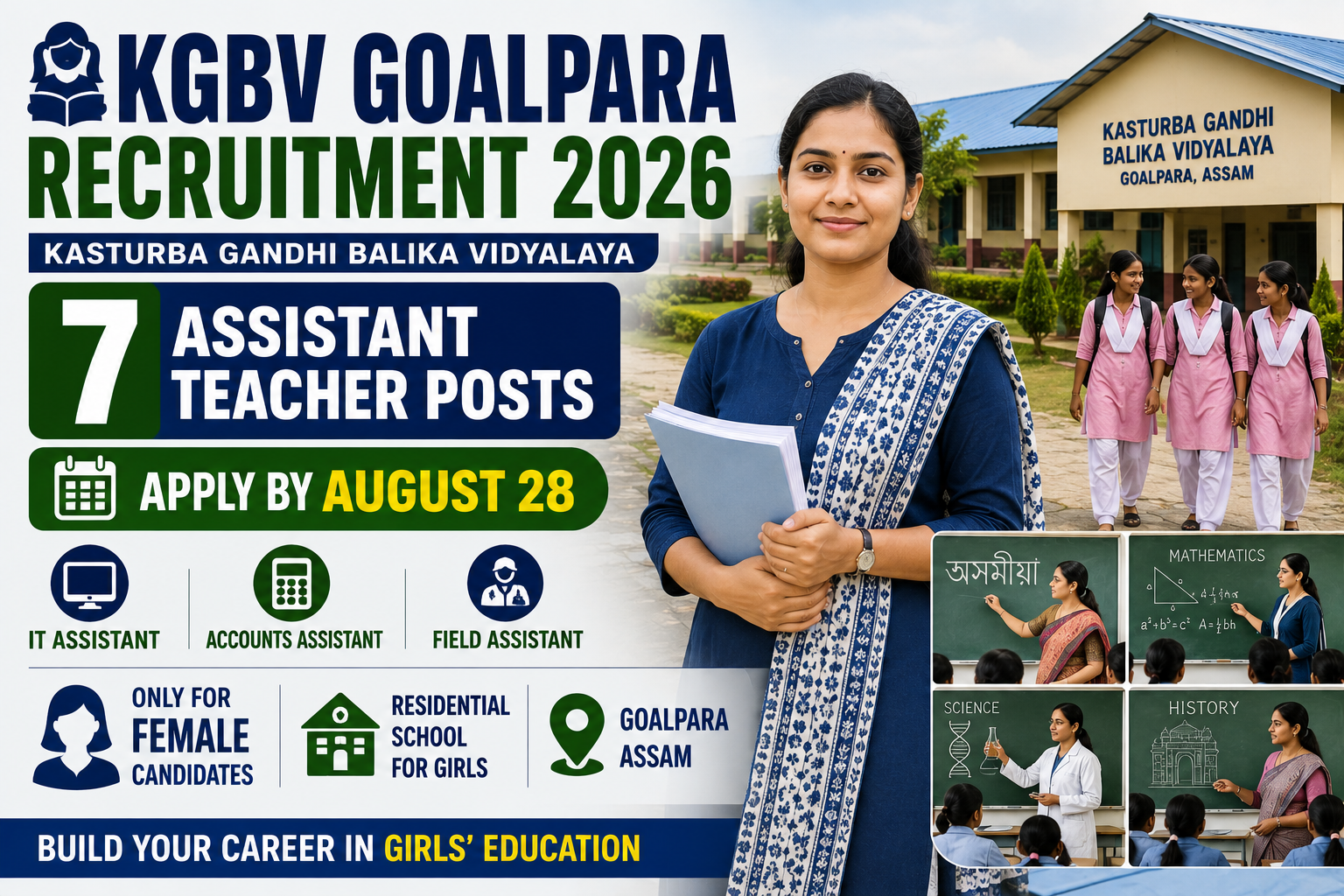KGBV Goalpara Recruitment 2026