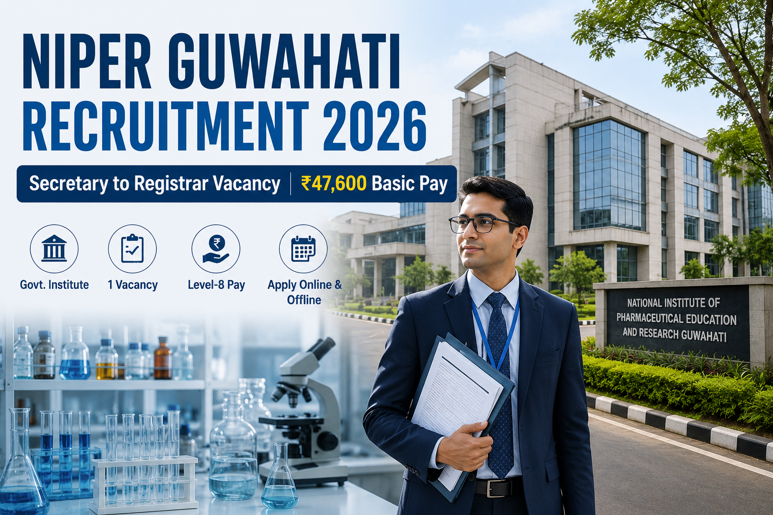 NIPER Guwahati Recruitment 2026