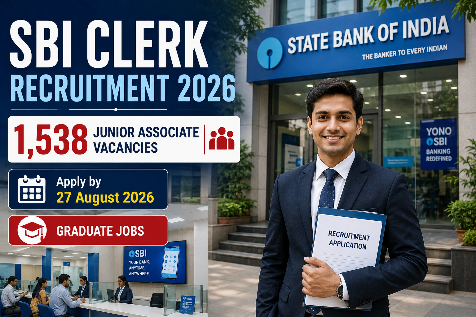 SBI Clerk Recruitment 2026