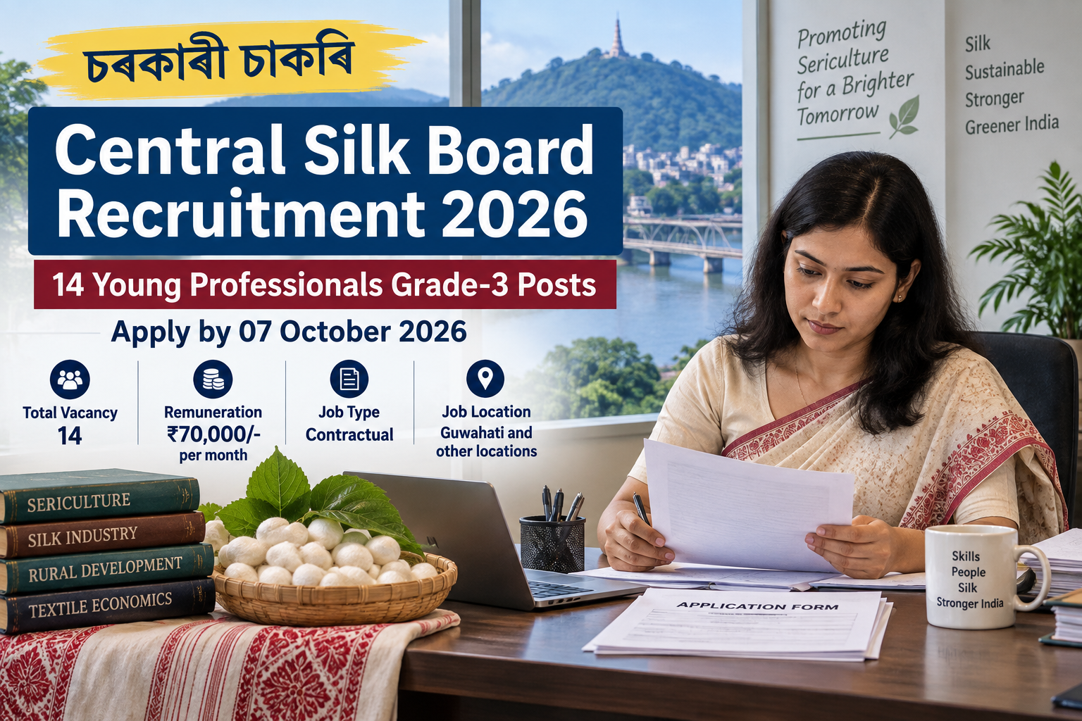 Central Silk Board Guwahati Recruitment 2026