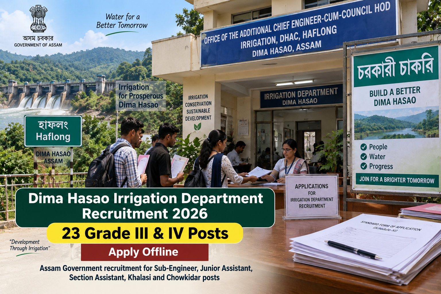 Dima Hasao Irrigation Department Recruitment 2026
