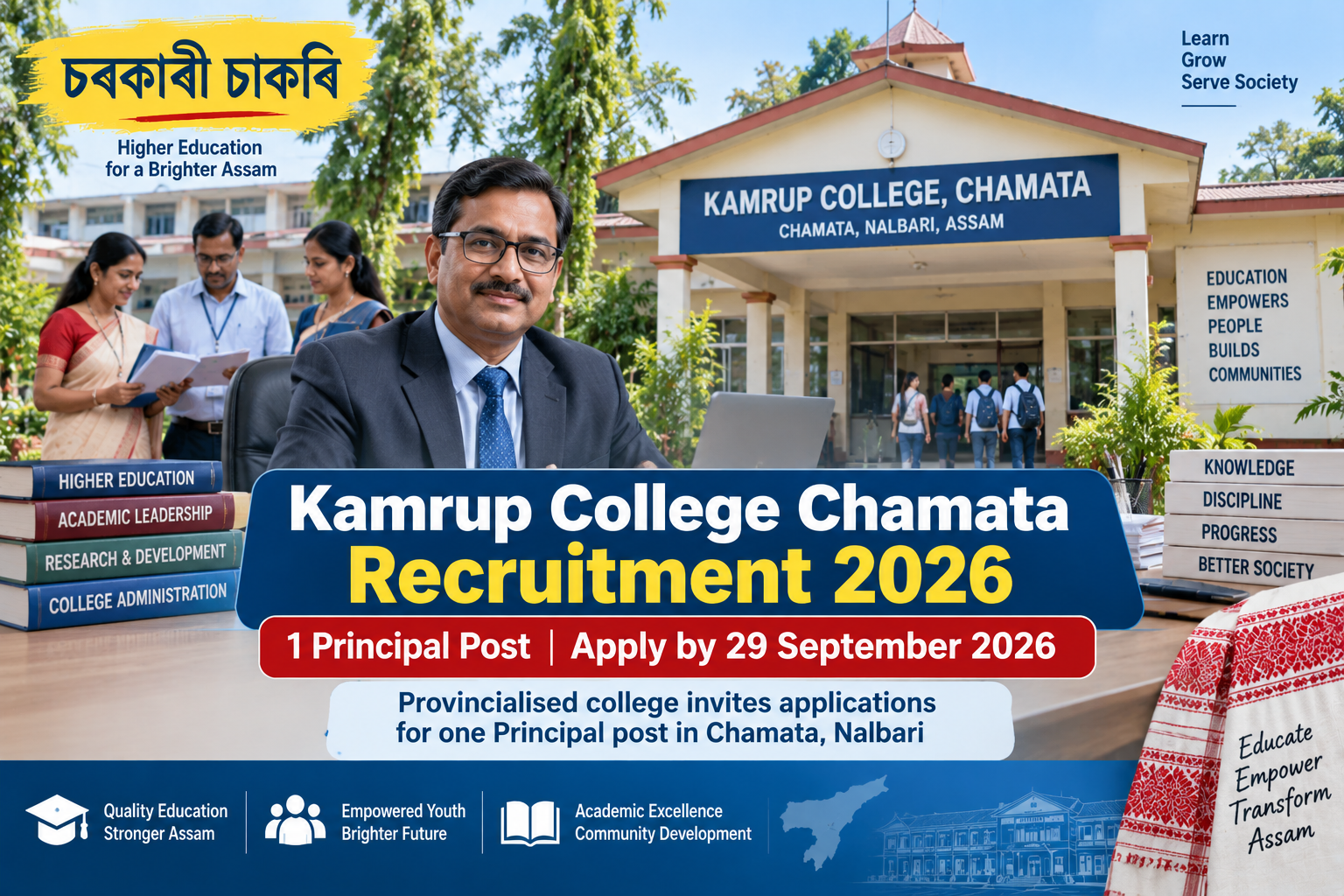 Kamrup College Chamata Recruitment 2026