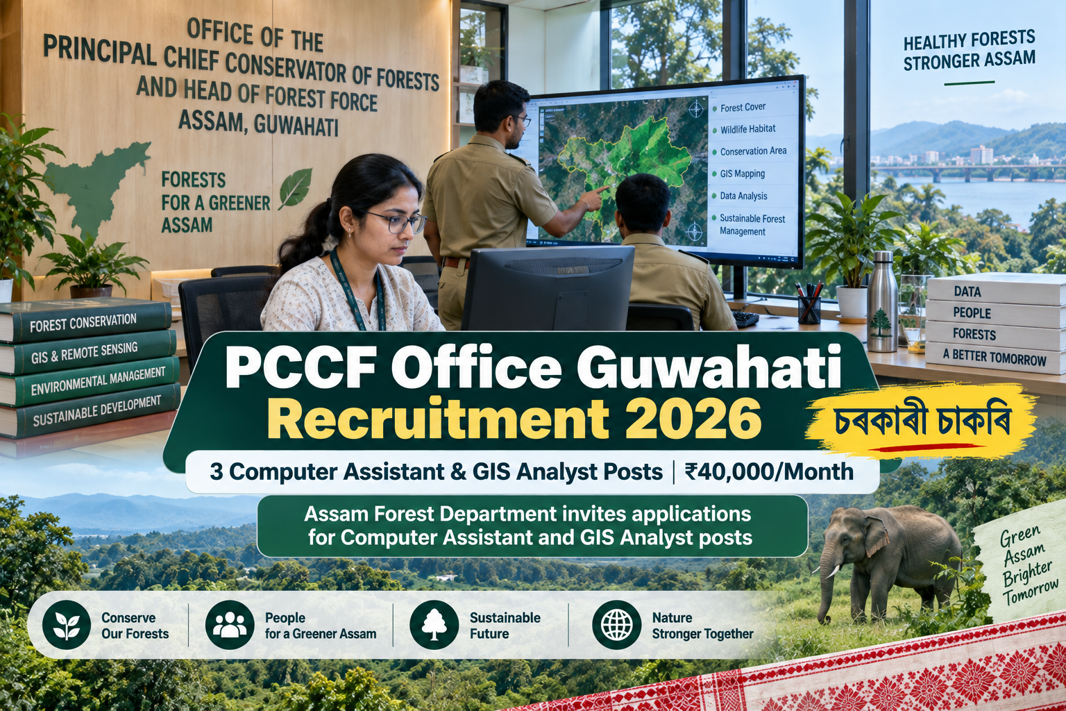 PCCF Office Guwahati Recruitment 2026
