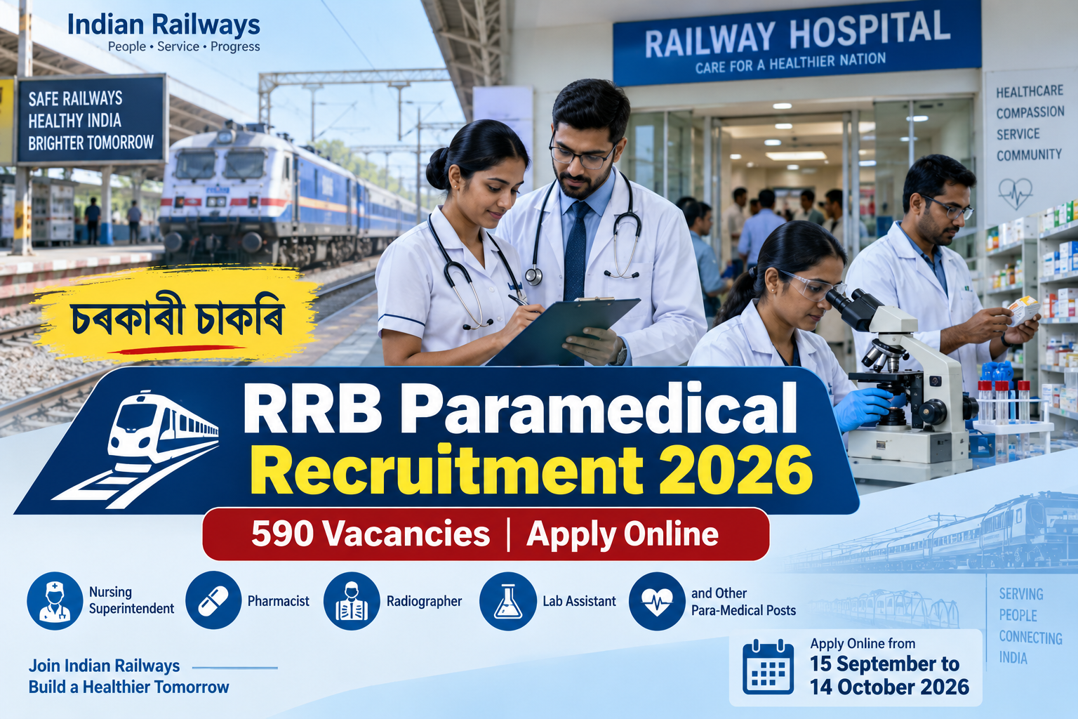 RRB Paramedical Recruitment 2026