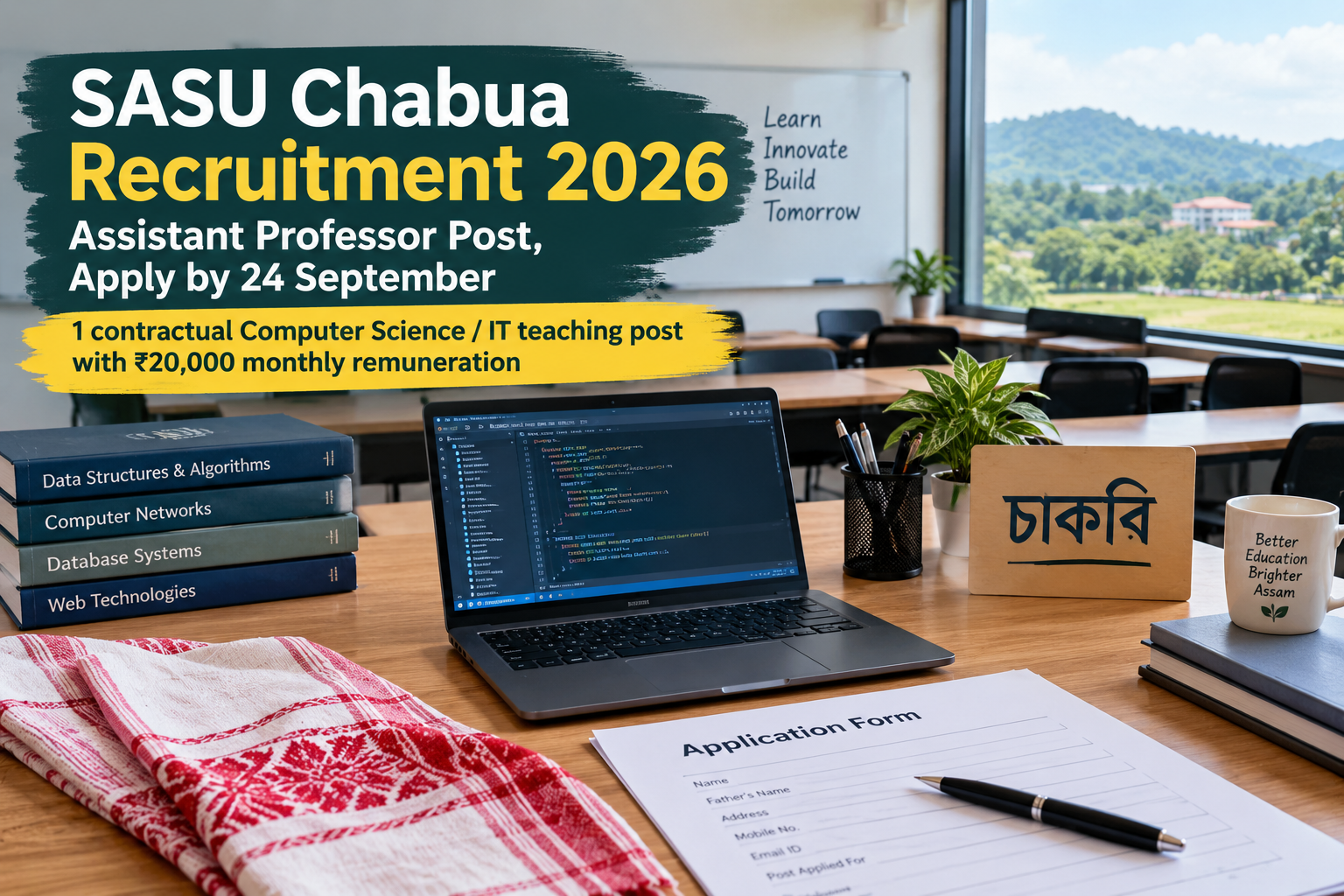 SASU Chabua Recruitment 2026