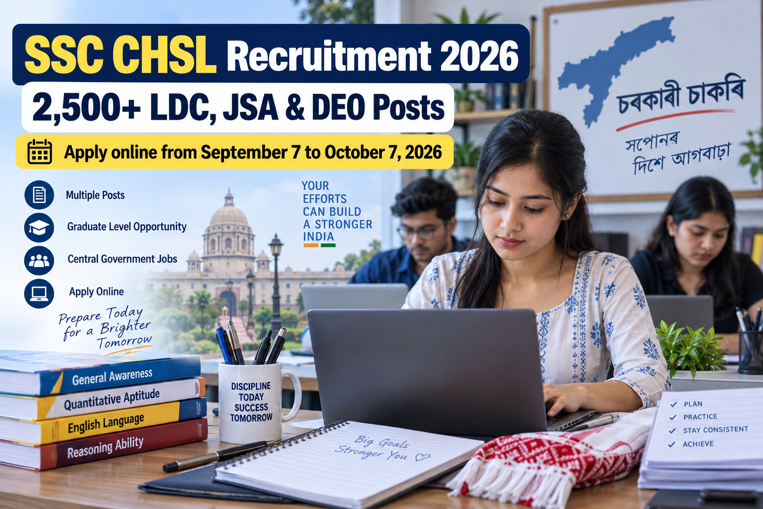 SSC CHSL Recruitment 2026